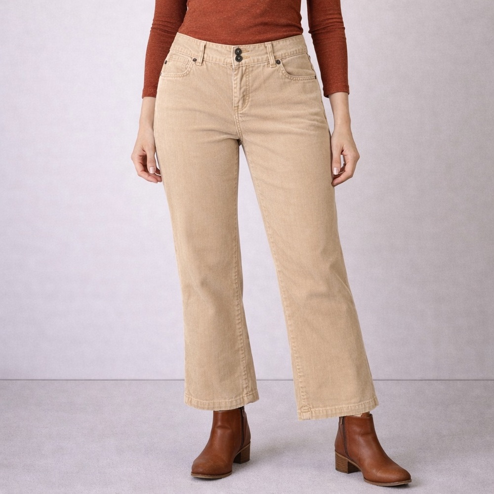 Victoria Secret Pants Womens 4 Short Corduroy Bootcut London Jean Christie Fit
